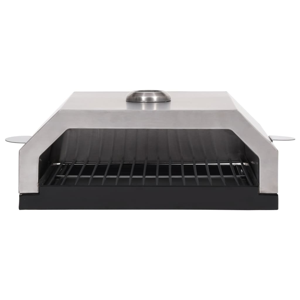 Pizza Oven with Ceramic Stone for Gas Charcoal BBQ