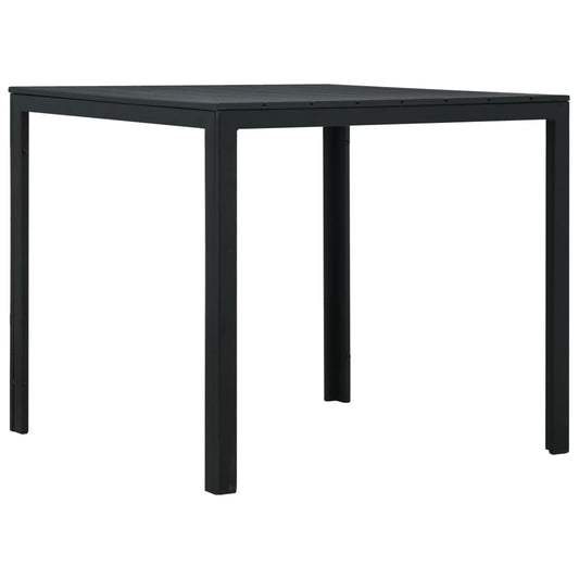 Coffee Table | Black | HDPE, Steel | Medium | Durable | Coffee Table