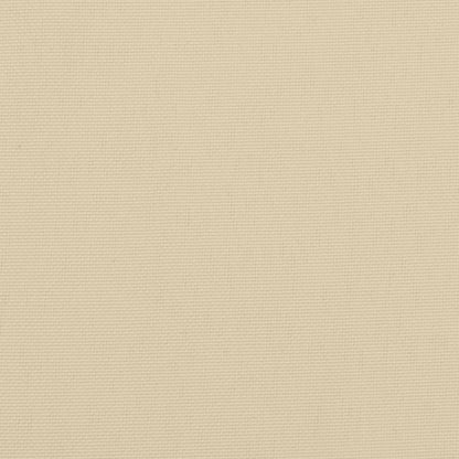 Garden Highback Chair Cushions 4 pcs Beige 47.2"x19.7"x1.2" Fabric