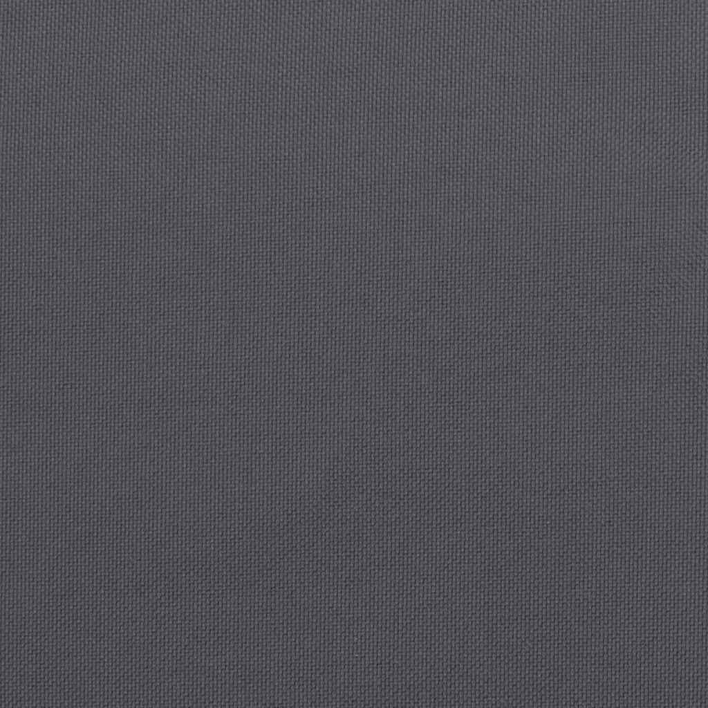 Garden Chair Cushions 2 pcs Anthracite 19.7"x19.7"x1.6" Oxford Fabric