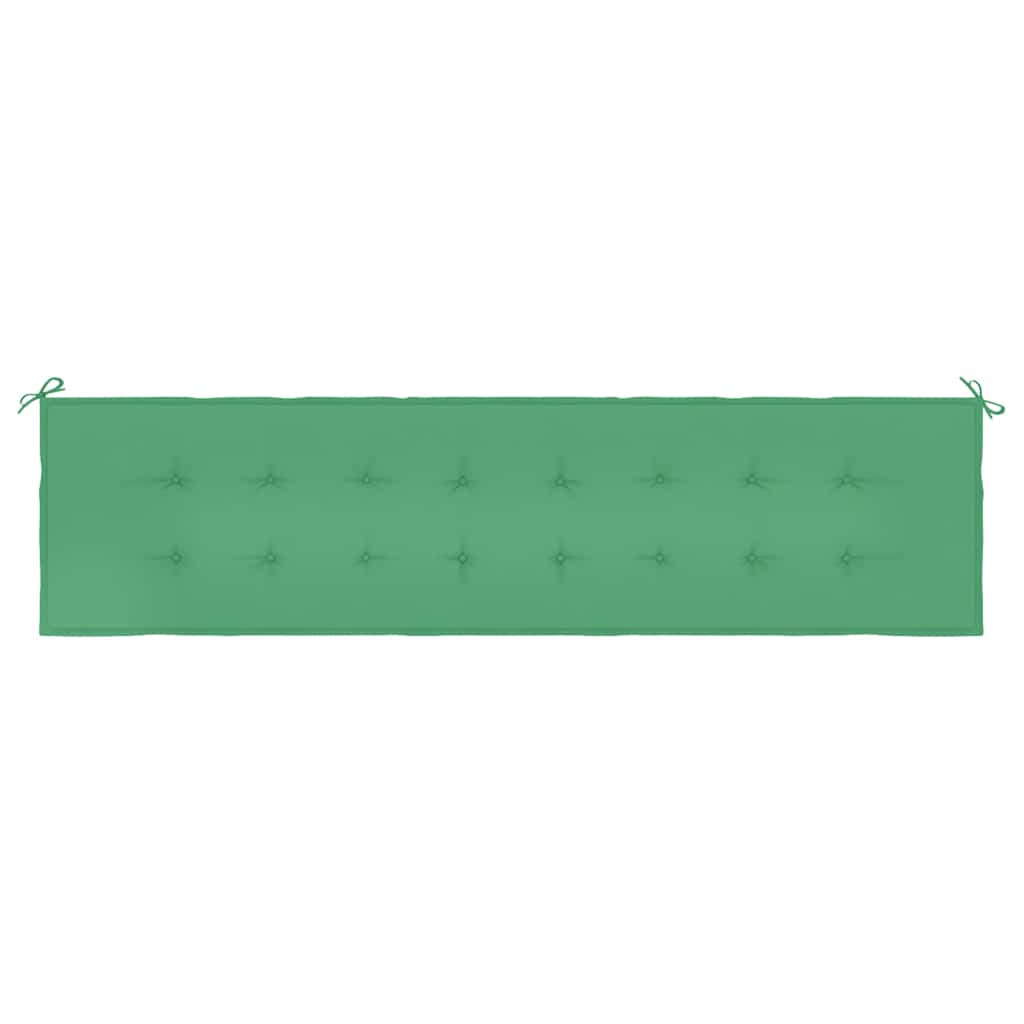 Garden Bench Cushion Green 78.7"x19.7"x1.2" Oxford Fabric
