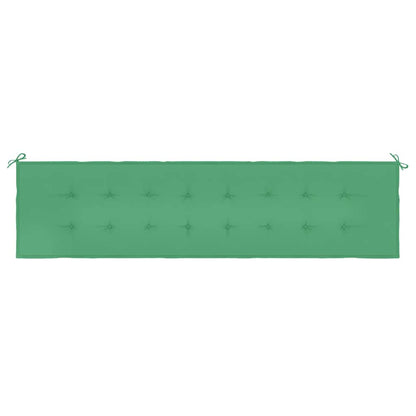 Garden Bench Cushion Green 78.7"x19.7"x1.2" Oxford Fabric
