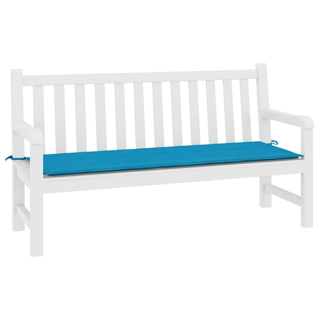 Garden Bench Cushion Blue 78.7"x19.7"x1.2" Oxford Fabric