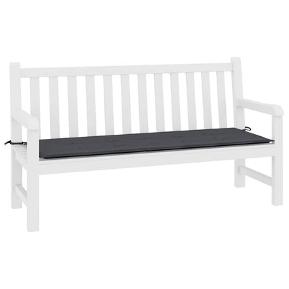 Garden Bench Cushion Black 78.7"x19.7"x1.6" Oxford Fabric