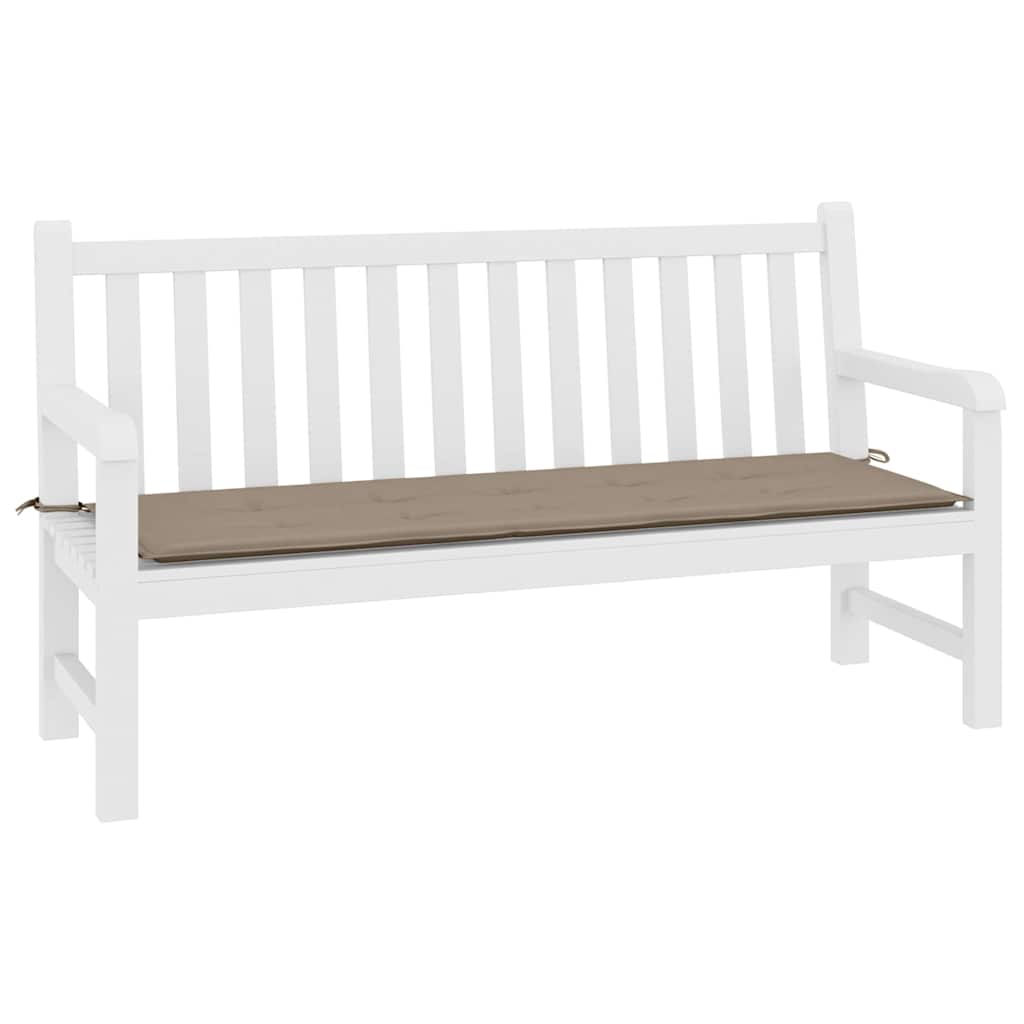 Garden Bench Cushion Taupe 78.7"x19.7"x1.2" Oxford Fabric