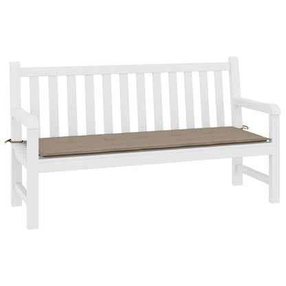 Garden Bench Cushion Taupe 78.7"x19.7"x1.2" Oxford Fabric