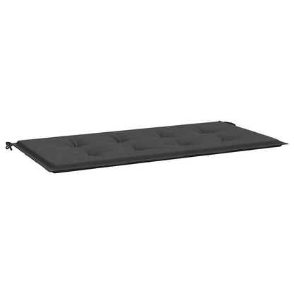 Garden Bench Cushion Black 39.4"x19.7"x1.6" Oxford Fabric