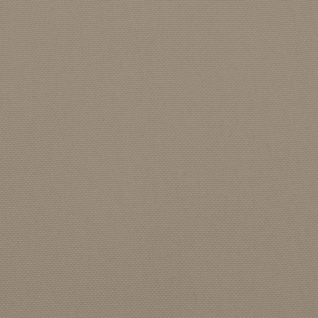 Garden Bench Cushion Taupe 39.4"x19.7"x1.6" Oxford Fabric