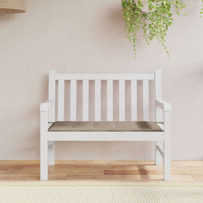 Garden Bench Cushion Taupe 39.4"x19.7"x1.6" Oxford Fabric