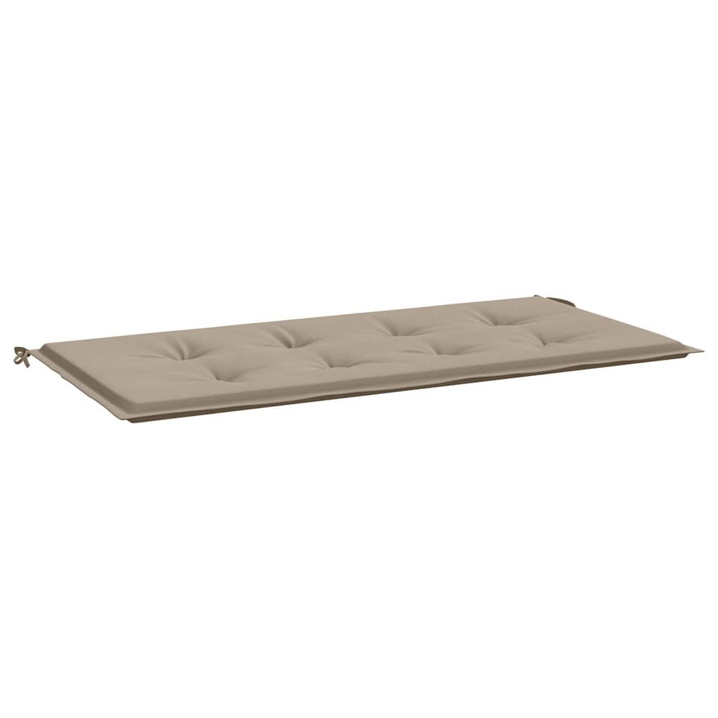 Garden Bench Cushion Taupe 47.2"x19.7"x1.6" Oxford Fabric