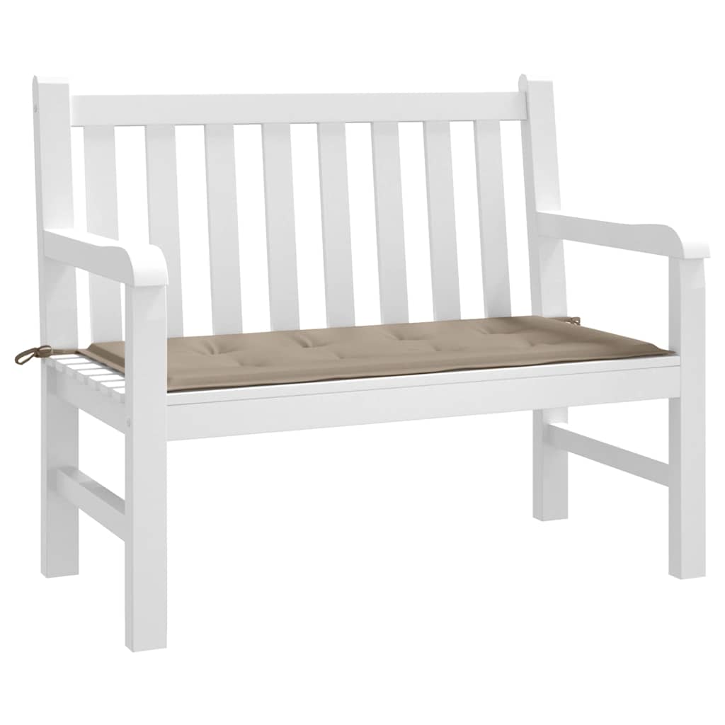 Garden Bench Cushion Taupe 47.2"x19.7"x1.6" Oxford Fabric