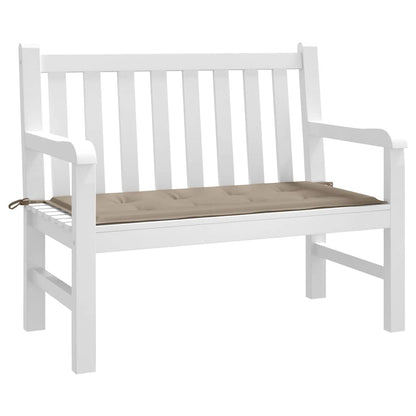 Garden Bench Cushion Taupe 47.2"x19.7"x1.6" Oxford Fabric