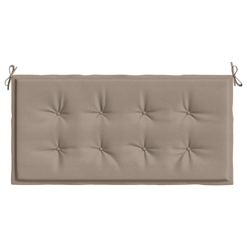 Garden Bench Cushion Taupe 47.2"x19.7"x1.6" Oxford Fabric