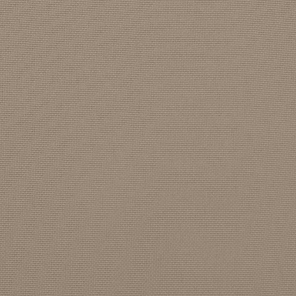 Garden Bench Cushion Taupe 59.1"x19.7"x1.6" Oxford Fabric