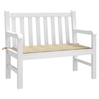 Garden Bench Cushion Beige 39.4"x19.7"x1.6" Oxford Fabric