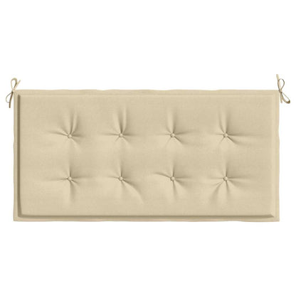 Garden Bench Cushion Beige 39.4"x19.7"x1.6" Oxford Fabric