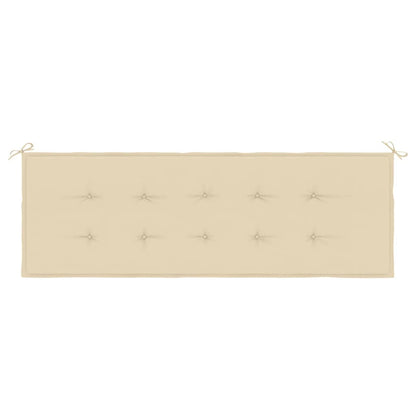 Garden Bench Cushion Beige 59.1"x19.7"x0.8" Oxford Fabric