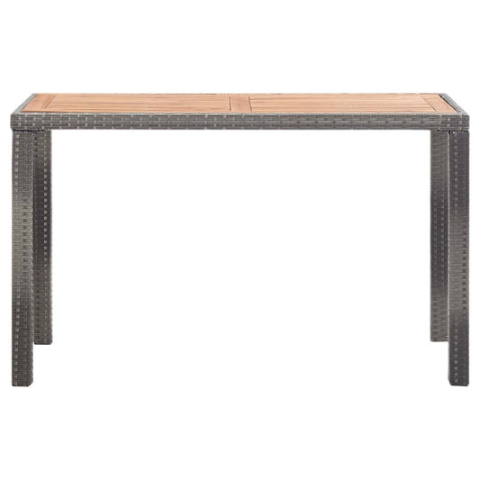 Outdoor Table | Anthracite and brown