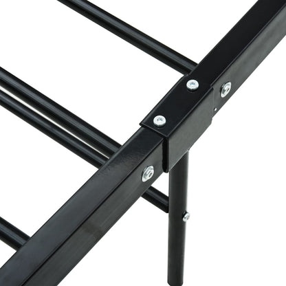 Bed Frame | Black | Metal | Single | Durable | Bed Frame | Rectangular