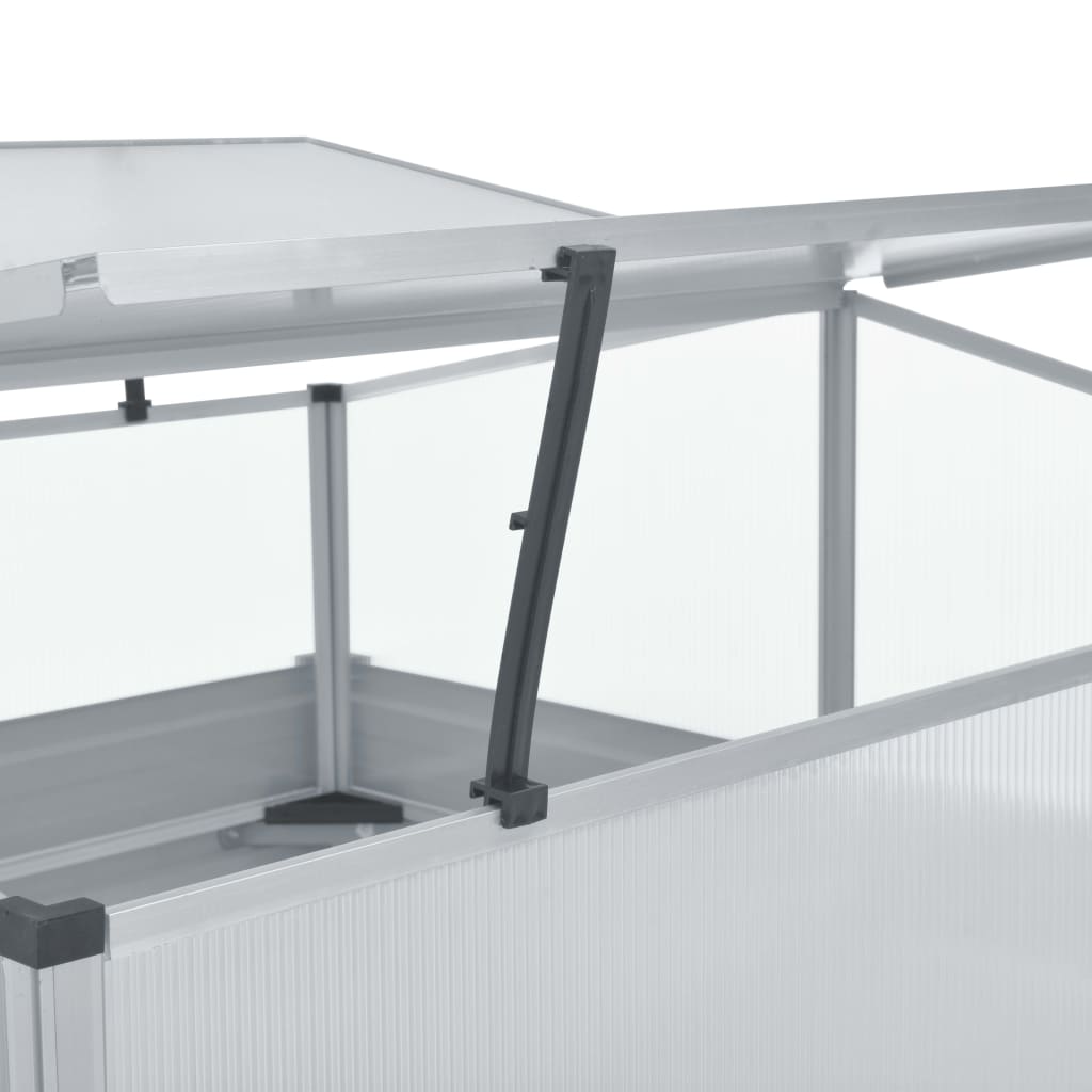 Greenhouse | Green | Galvanised Steel, PC Board | 100x100x77 cm