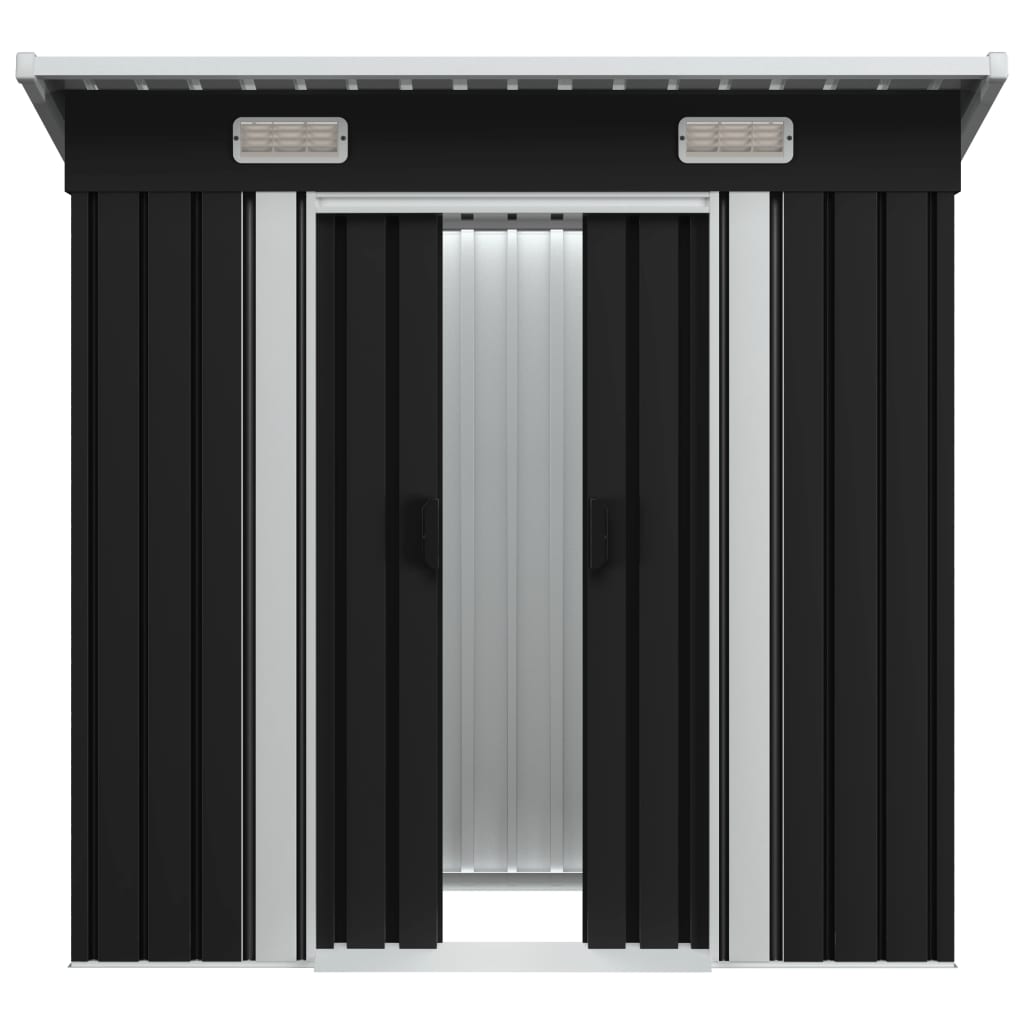 Garden Shed Anthracite Steel