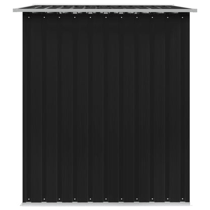 Garden Storage Shed Anthracite Steel 257x205x178 cm