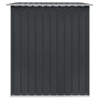 Garden Storage Shed Anthracite Steel 257x205x178 cm