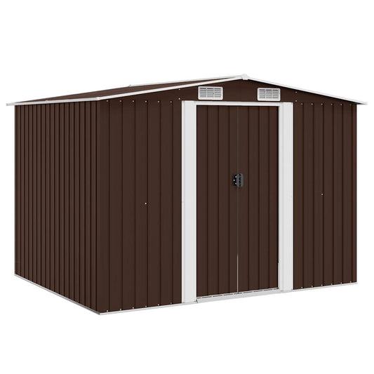 Garden Shed | Brown | Galvanised steel | Large | Garden Shed