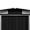Garden Shed Anthracite 257x990x181 cm Galvanised steel