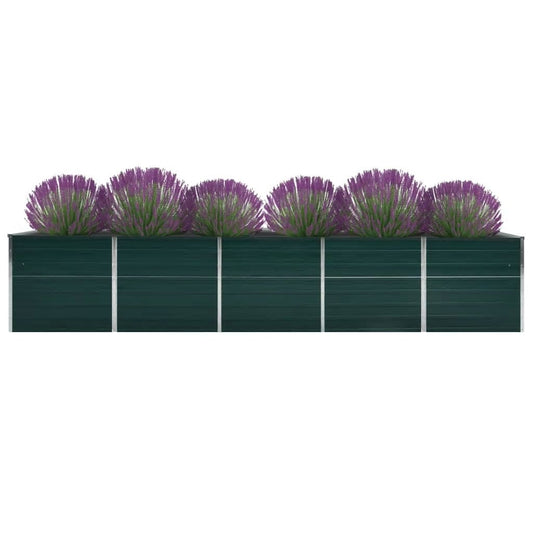 Raised Bed | Green | Galvanised steel | Extra Large |  Durable