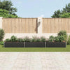 Garden Raised Bed Galvanized Steel 189"x31.5"x17.7" Anthracite
