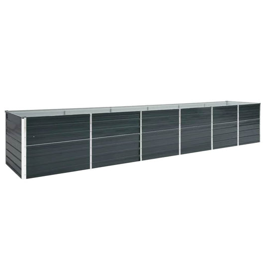 Raised Bed | Anthracite | Galvanised Steel | Large | Raised Bed