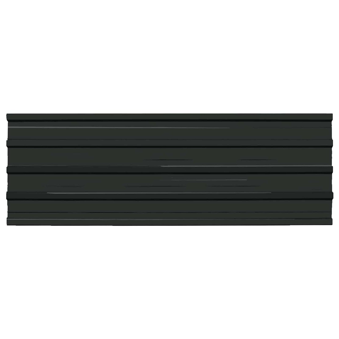 Roof Panel 12 pcs Anthracite 50.79 x 17.72 in Galvanised steel