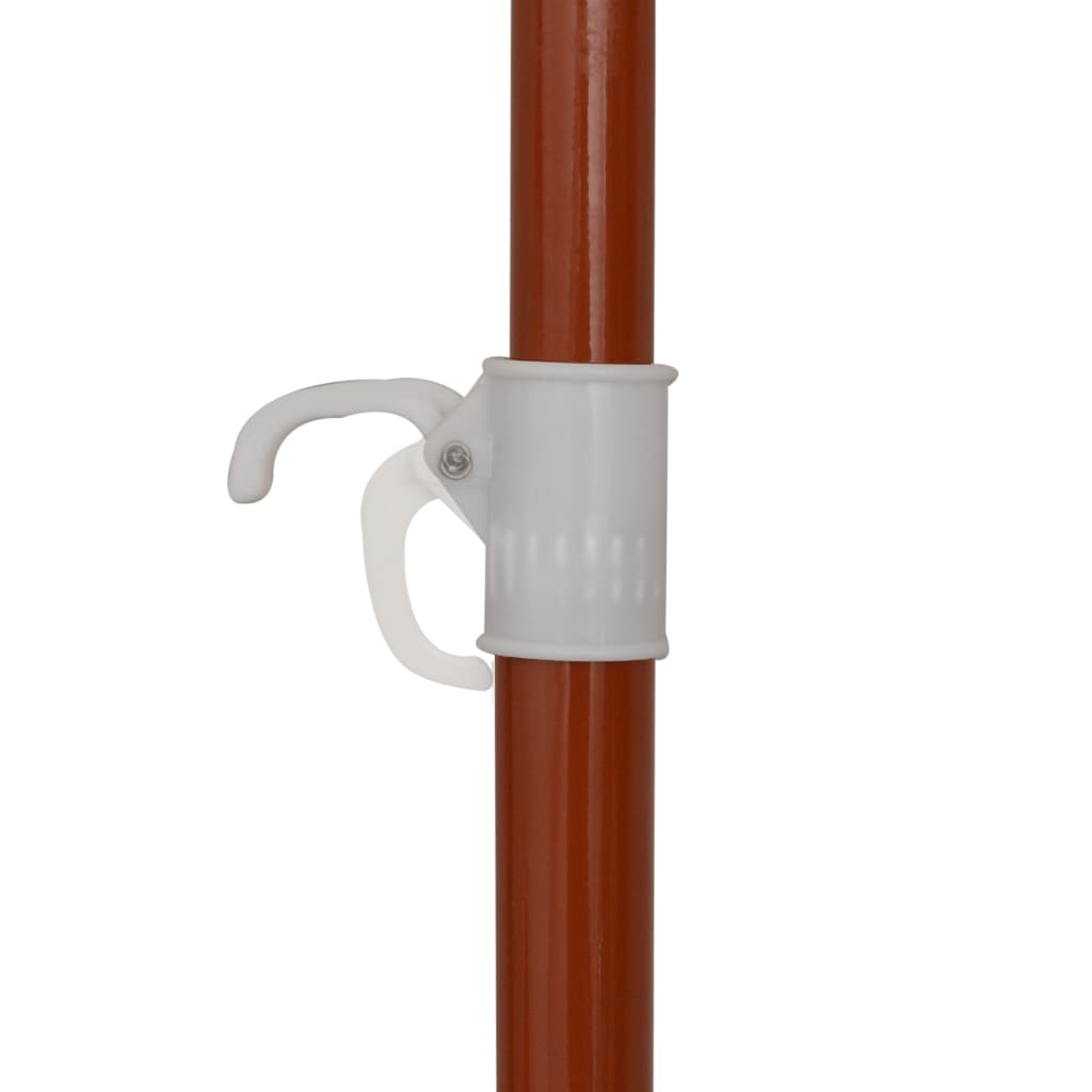 Garden Parasol with Steel Pole 94.5" Anthracite