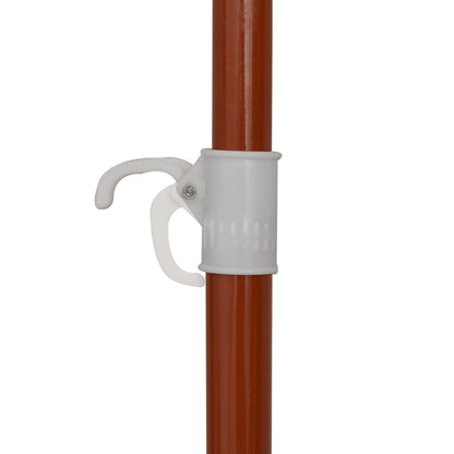 Garden Parasol with Steel Pole 94.5" Anthracite