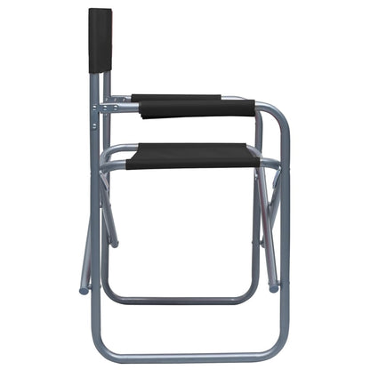 Director's Chair | Set of 2 | Black | Steel, Polyester | Standard