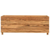 Raised Bed 100x40x38 cm Recycled Teak Wood and Steel