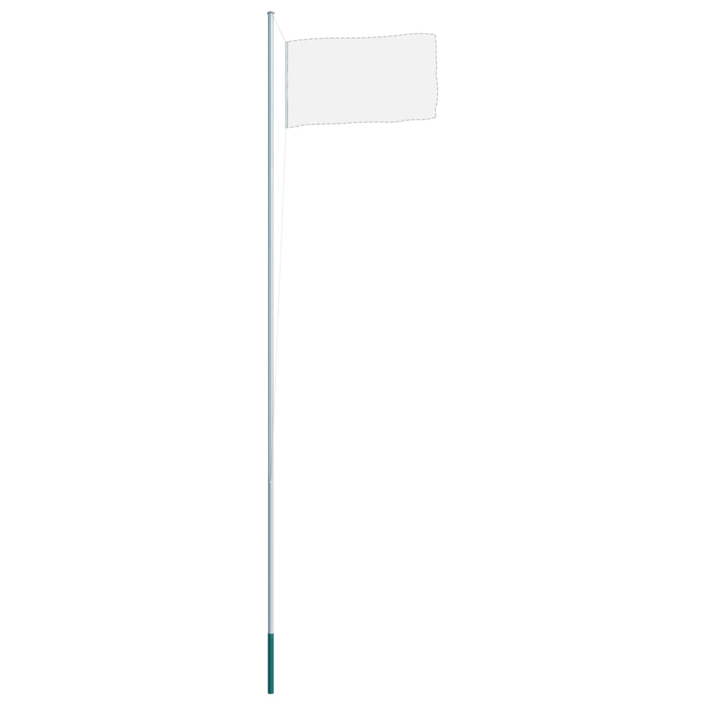 Sectional Flagpole Aluminum 20.3'