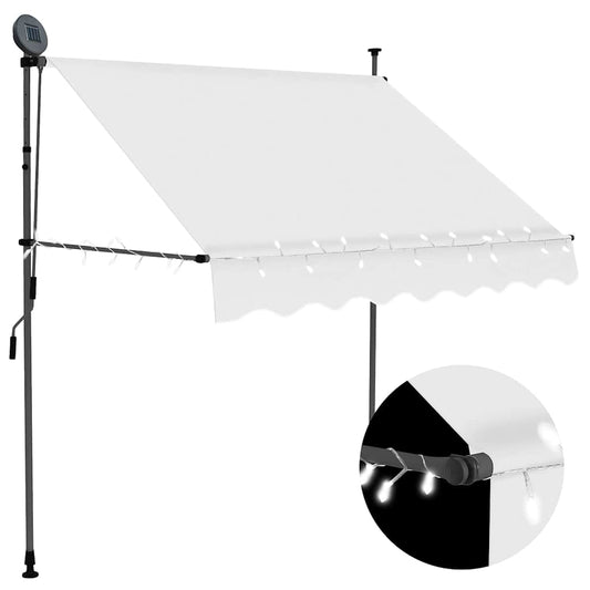 Retractable Awning | Cream | Polyester with PU coating, Steel