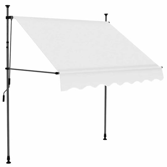 Retractable Awning | Cream | Polyester with PU coating, Steel