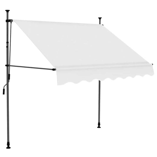 Retractable Awning | Cream | Polyester with PU coating, Steel