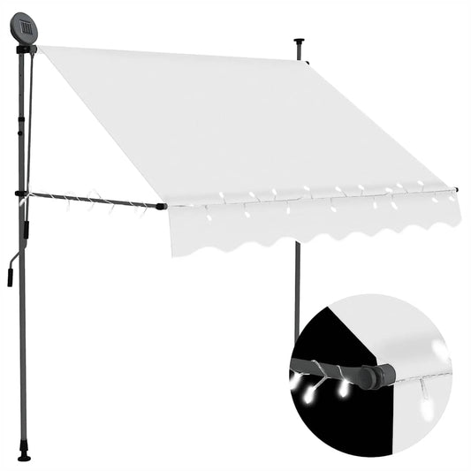 Retractable Awning | Cream | 100% Polyester with PU Coating