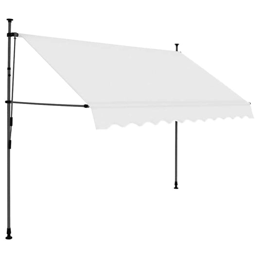 Retractable Awning | Cream | Polyester with PU coating, steel