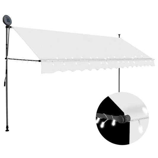 Retractable Awning | Cream | Polyester with PU coating | 400 cm width