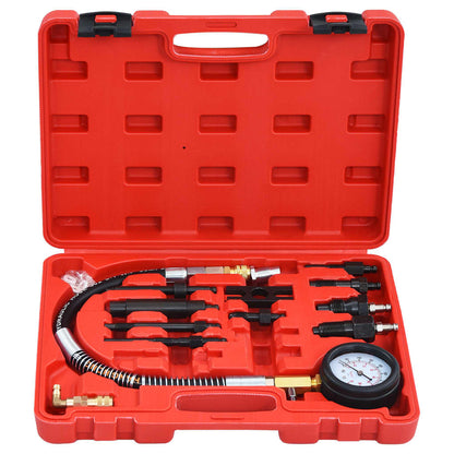 12 Piece Diesel Compression Gauge Test Kit