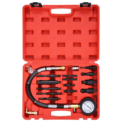 14 Piece Diesel Compression Gauge Test Kit