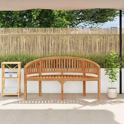 Banana Bench 59.4" Solid Teak Wood