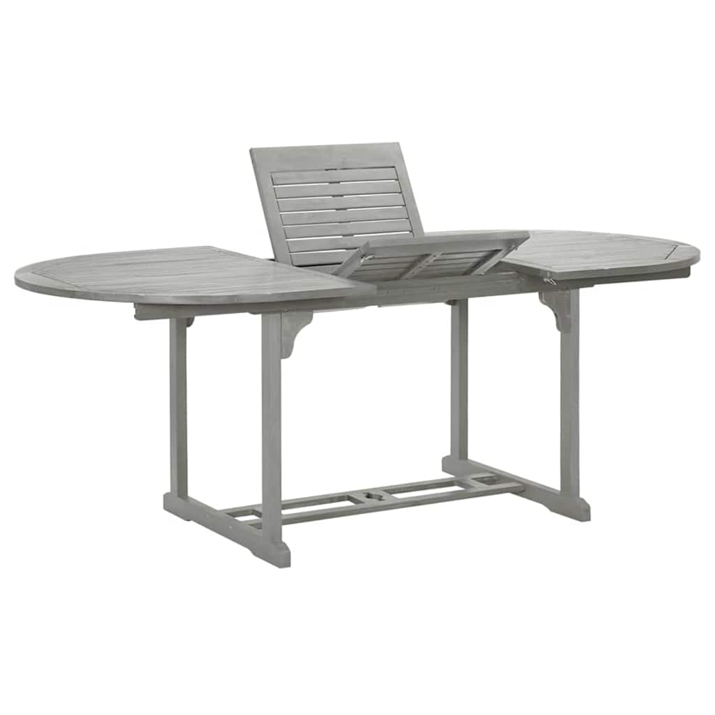 Dining Table | Grey | Solid acacia wood with grey wash finish | Medium