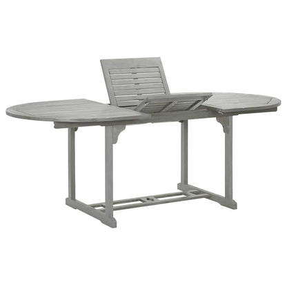 Dining Table | Grey | Solid acacia wood with grey wash finish | Medium