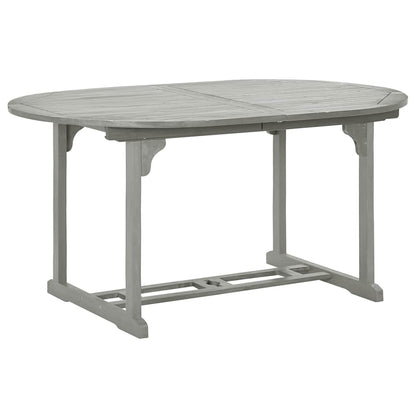 Dining Table | Grey | Solid acacia wood with grey wash finish | Medium